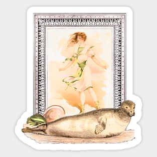 Victorian Selkie Sticker